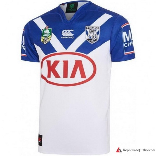 Camiseta Bankstown Bulldogs Primera equipación 2017-2018 Blanco Rugby